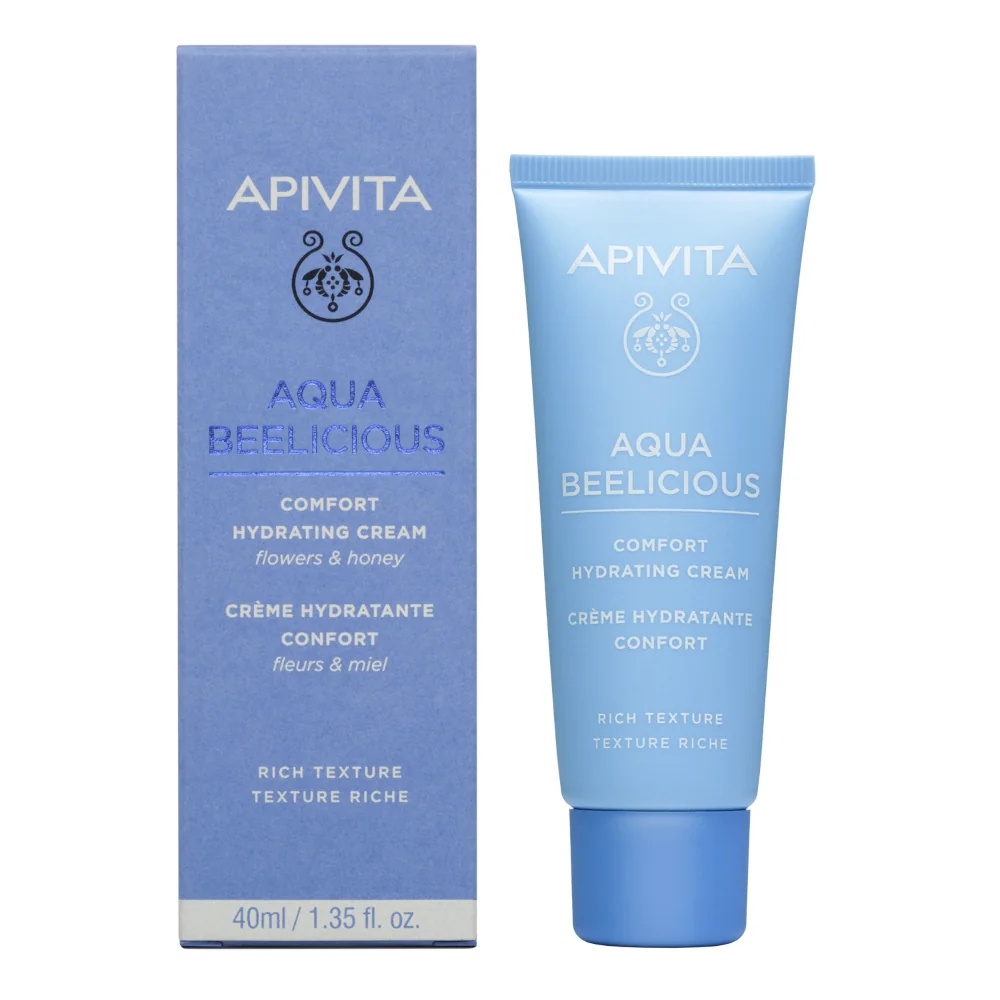 APIVITA Apivita Aqua Beelicious Comfort Cream 40 ml hydraterende crème