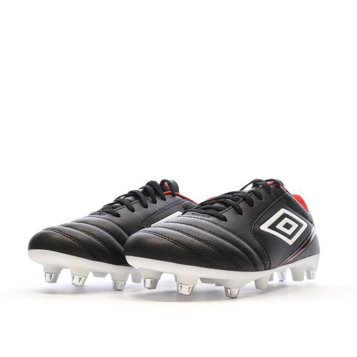 Botas de rugby negras Umbro Net Classico SG para hombre