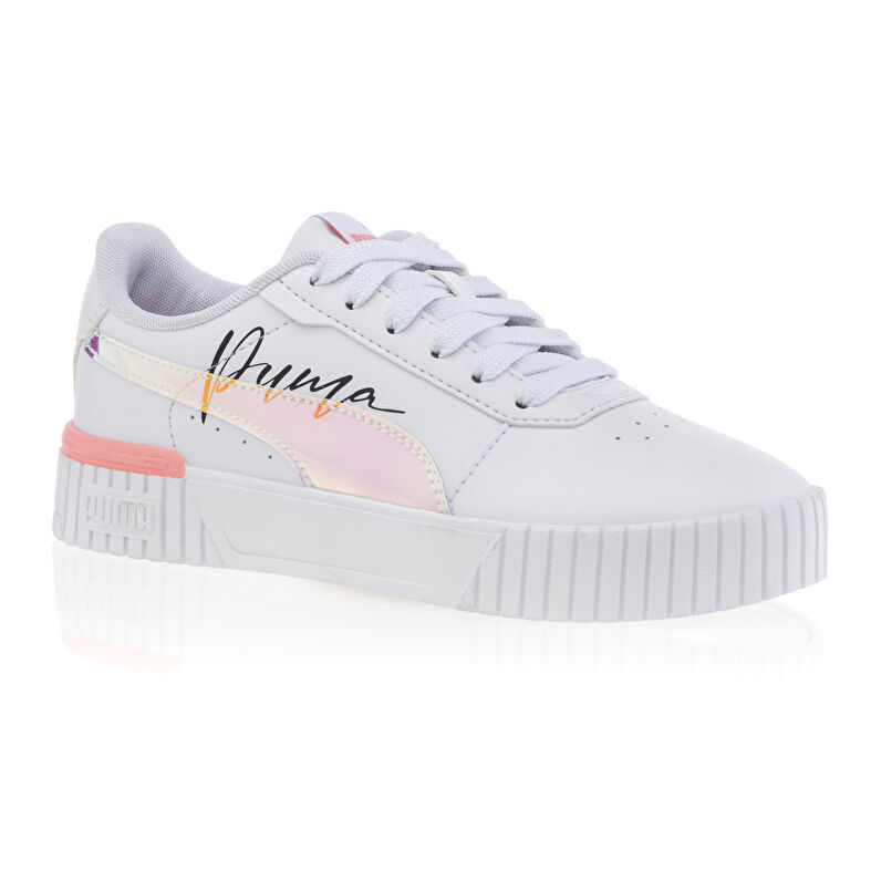 Καλάθια / sneakers Fille Blanc