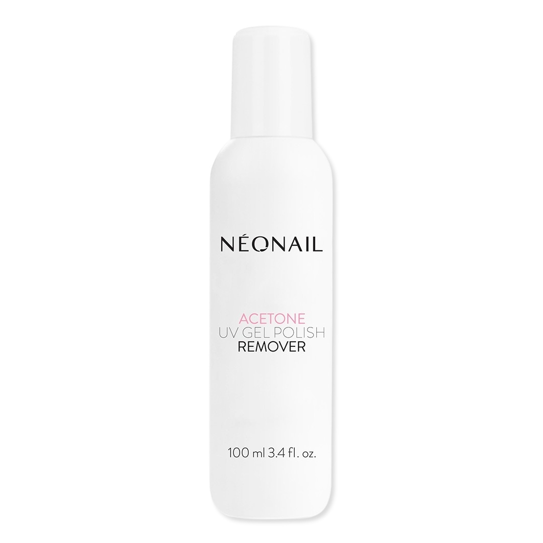 NEONAIL nagų lako valiklis, gelio lako valiklis, acetonas, 100 ml – 100 ml