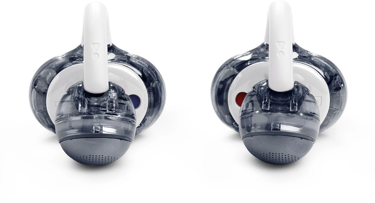 Écouteurs Open-Ear - Sans fil - JBL - Soundgear Clips - Blanc
