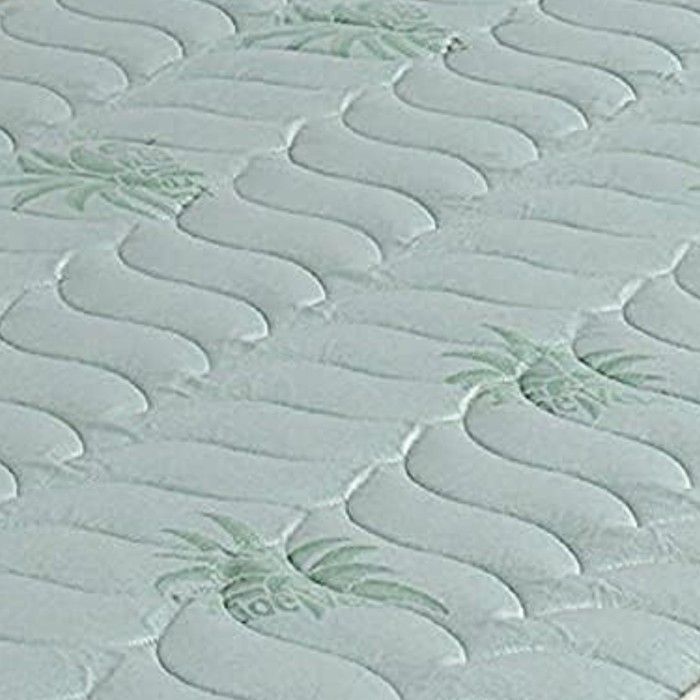 Colchón de tela ignífuga de 200 x 200 x 10 cm - Extra firme - Núcleo de látex de poliuretano de alta resiliencia de última generación - Altamente transpirable