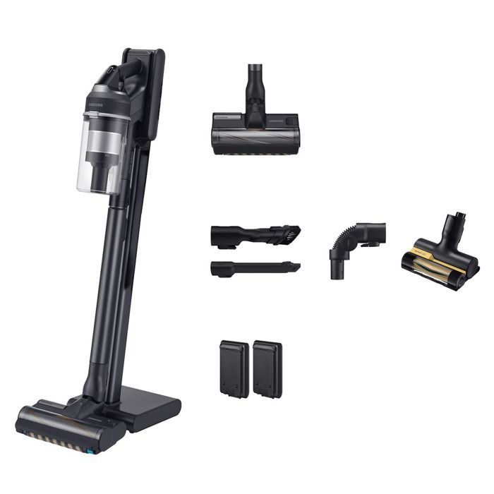 Aspirapolvere senza fili Samsung Jet 95 Pet Extra nero con 2 batterie VS20C95D2TK