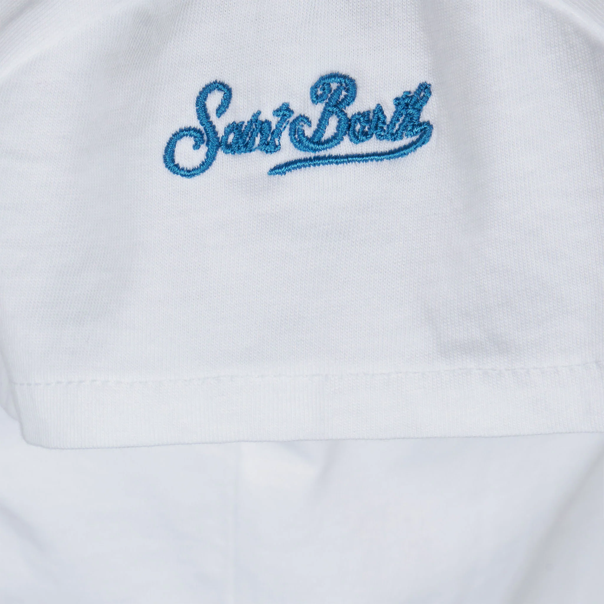 Djevojačka pamučna majica s džepom