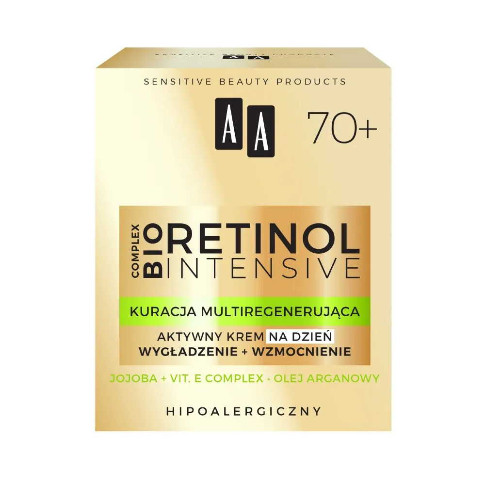 AA Retinol Intensive 70+ Kuracja multiregenerująca aktywny krem na dzień