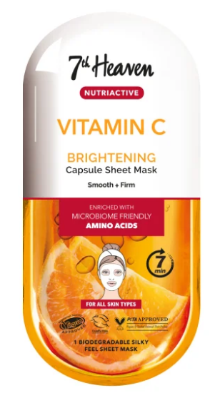 Vitamino C veido kaukė Veido kaukės