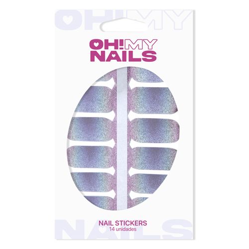 Oh My Nails naljepnice sa šljokicama Ukrašavanje i umjetnost noktiju