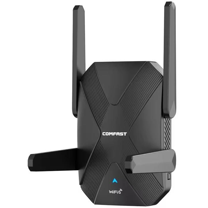 Adaptador USB WiFi 6 Tribanda - RNCYN - AX5400 - 5374Mbps - 2.4G/5G/6GHz - Gigabit - Gaming - 4 antenas - Noir