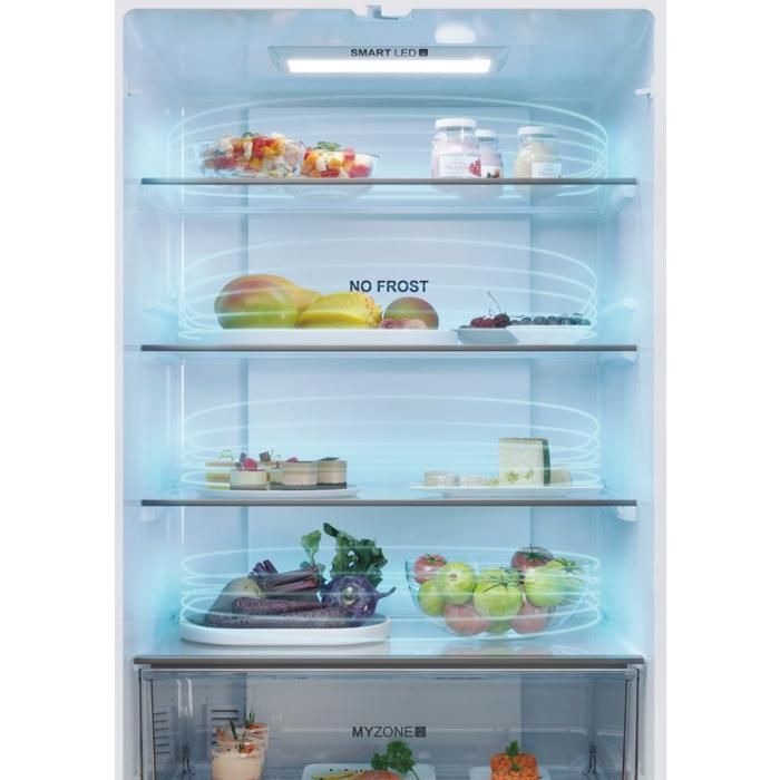 Réfrigérateur Congélateur - HAIER - HFR5719EWMG - 444 L - Total No Frost - 2 portes
