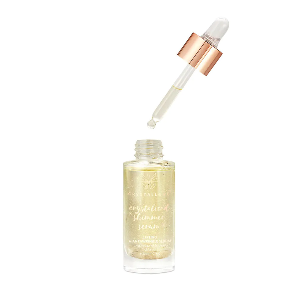 Crystallove serum do twarzy z Kryształem Górskim i Opuncją Figową