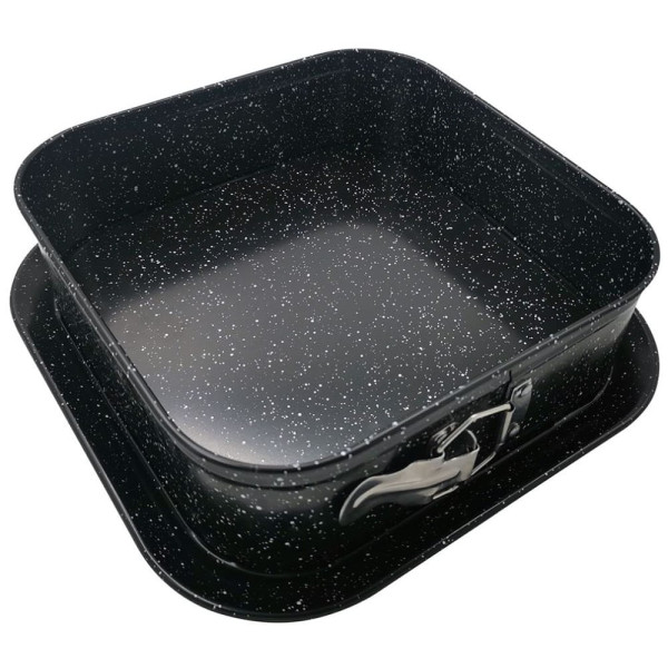 Forma do pieczenia ciasta rozpinana marmurkowa 27,5x27,5x6,8cm KINGHOFF