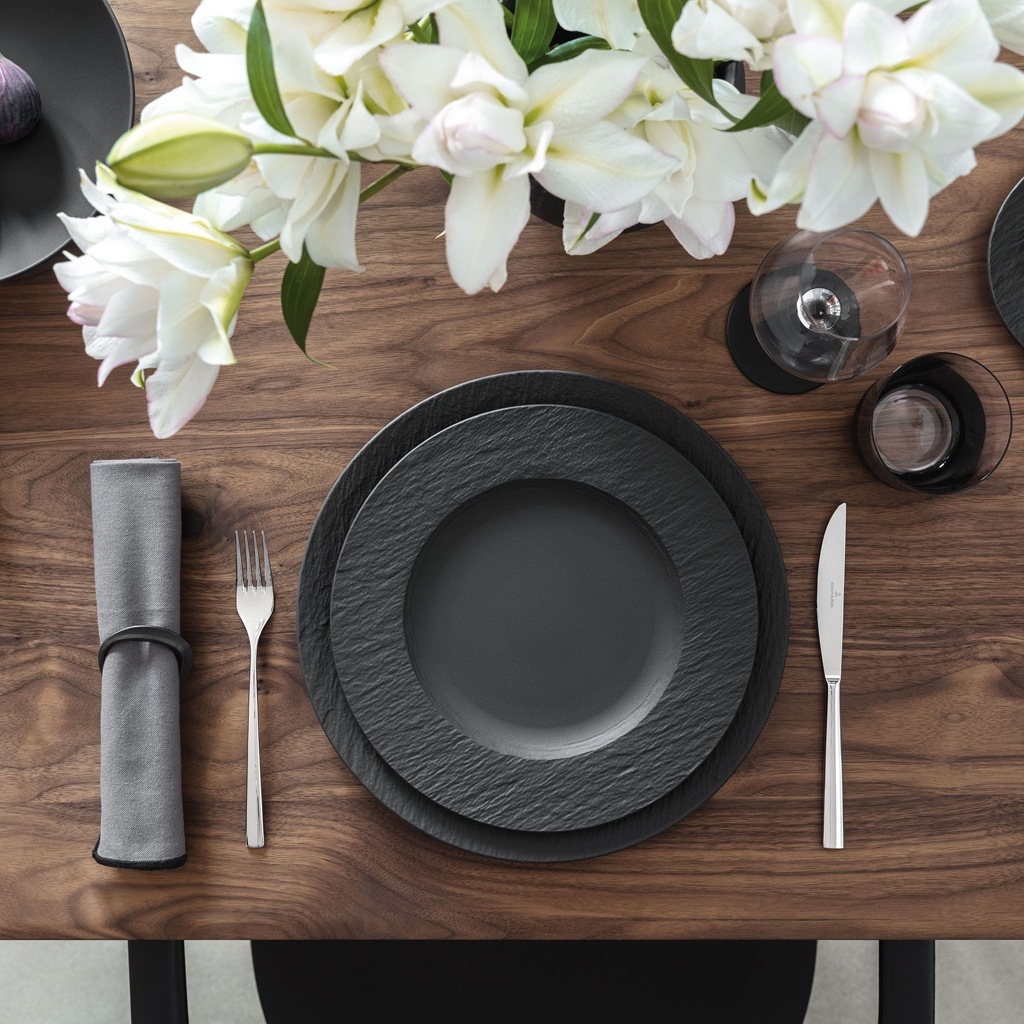 Villeroy & Boch pietų lėkštė „Manufaktur Rock“ – 1 vnt.