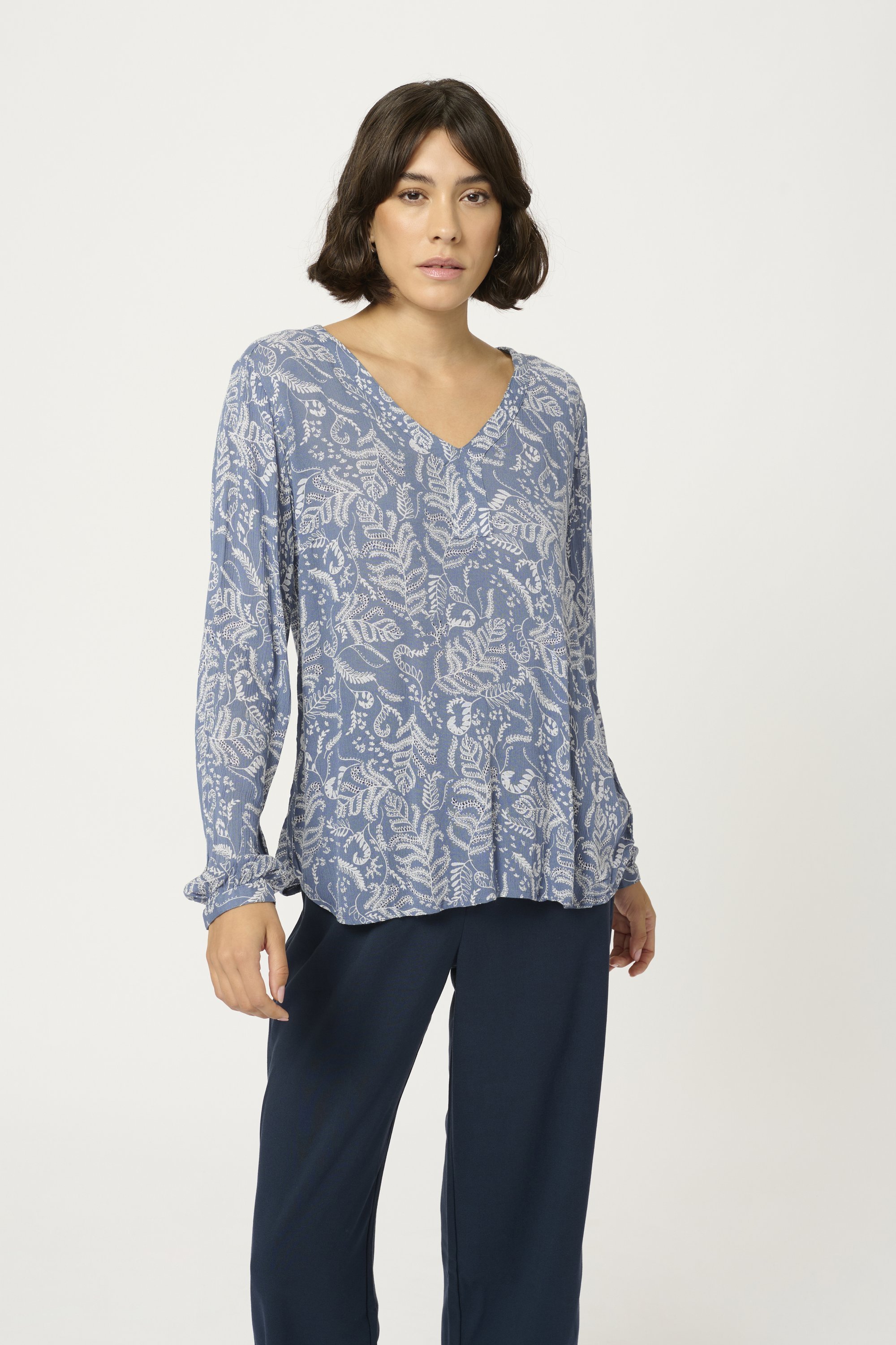 Kaffe KAGEISA - Blouse - vuursteen
