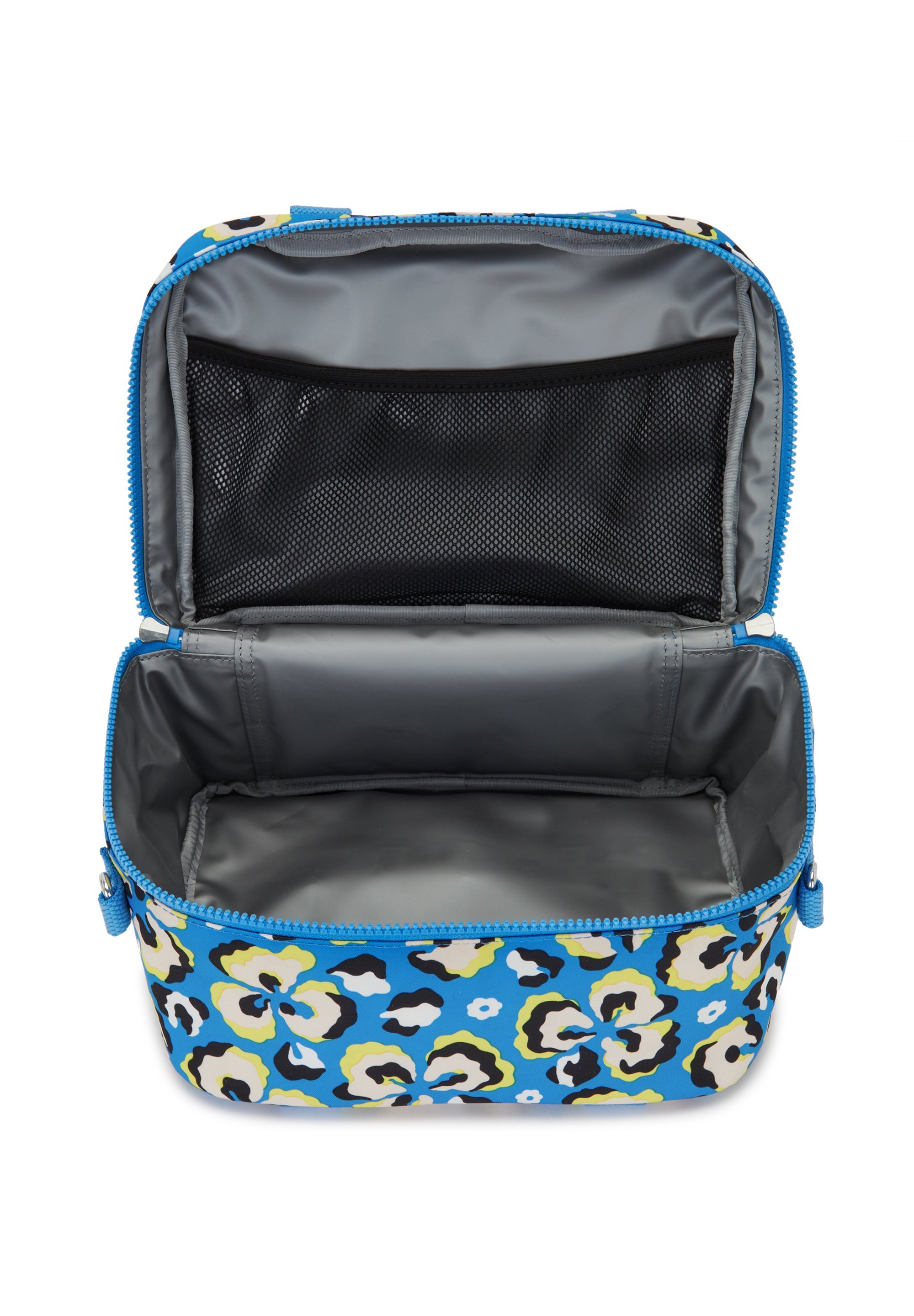 Kipling Crossbodytas - luipaardprint met bloemenmotief