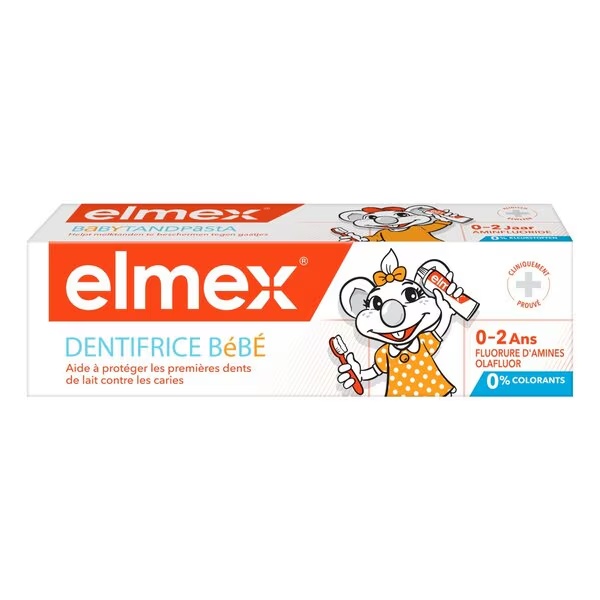 Zobna pasta Elmex Baby<br>0-2 leti, 50 ml