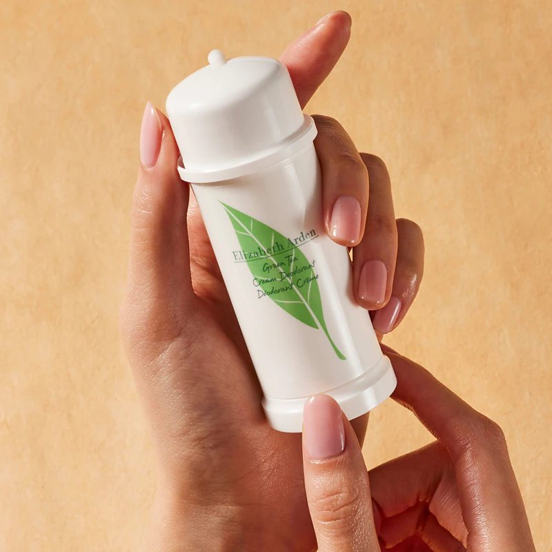 Desodorante em creme Elizabeth Arden com chá verde para mulheres