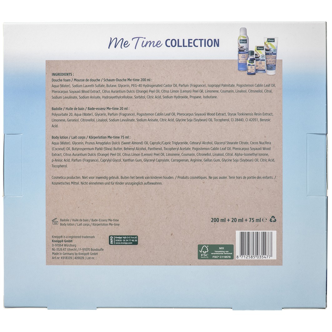 Kneipp set za njegu tijela POKLON SET ME TIME -