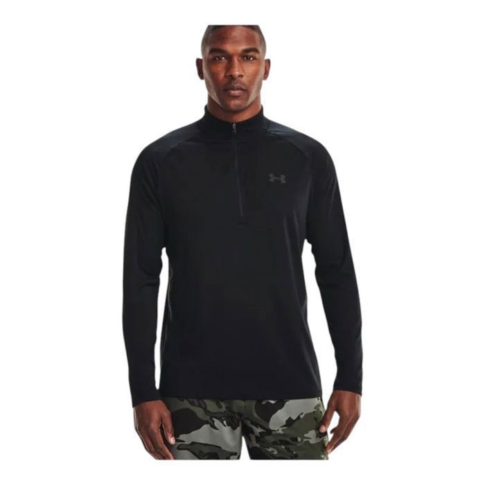 Camiseta - UNDER ARMOUR - TECH 2.0 - Preta - Manga curta - Modelagem solta