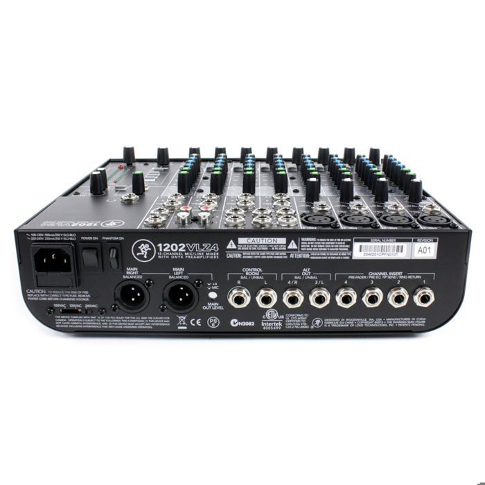 Mesa de mistura analógica Mackie 1202VLZ4