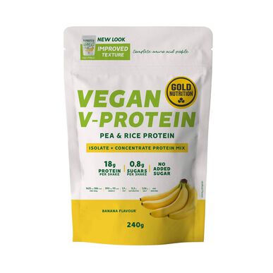 GOLDNUTRITION V-Protein Bananas 240 gr 240 gr