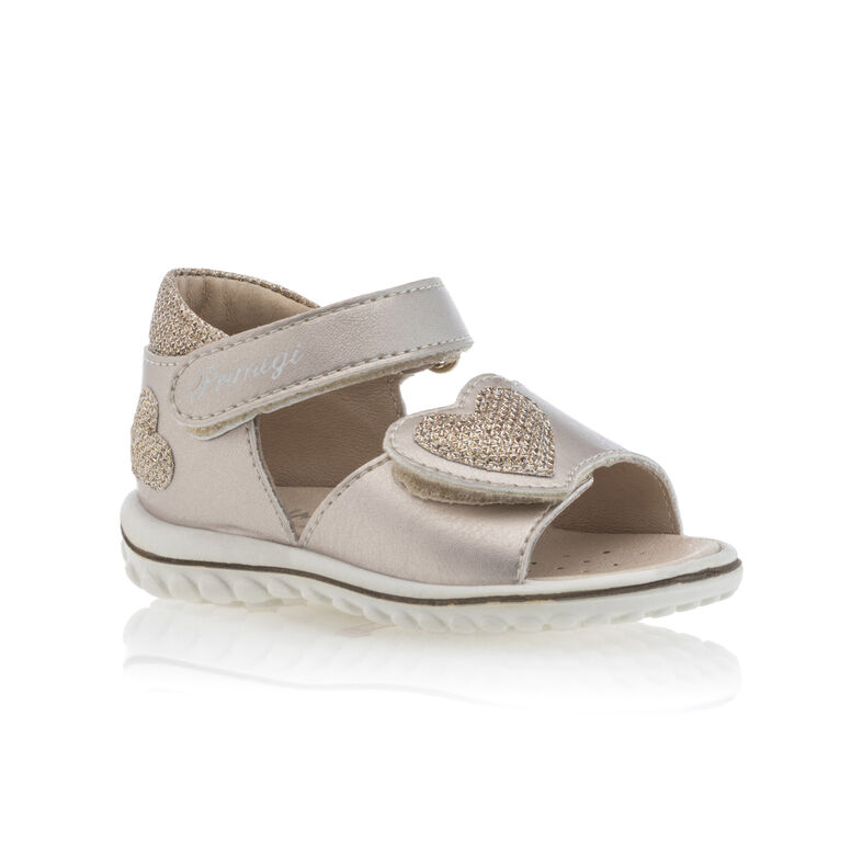 Sandalias/zapatos abiertos amarillos para bebé niña