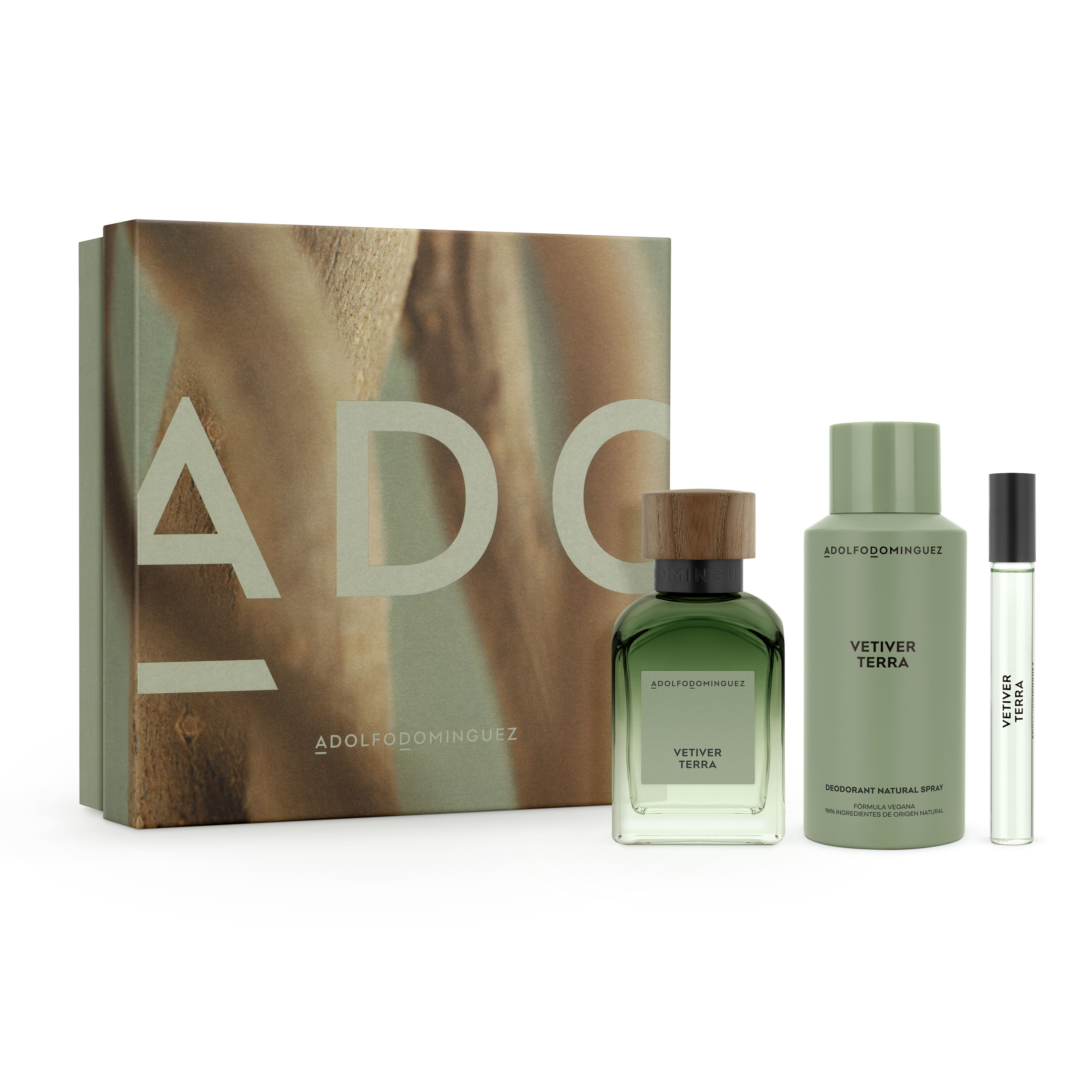 Vetiver Terra Eau de Parfum Poklon set Parfemski poklon setovi za muškarce