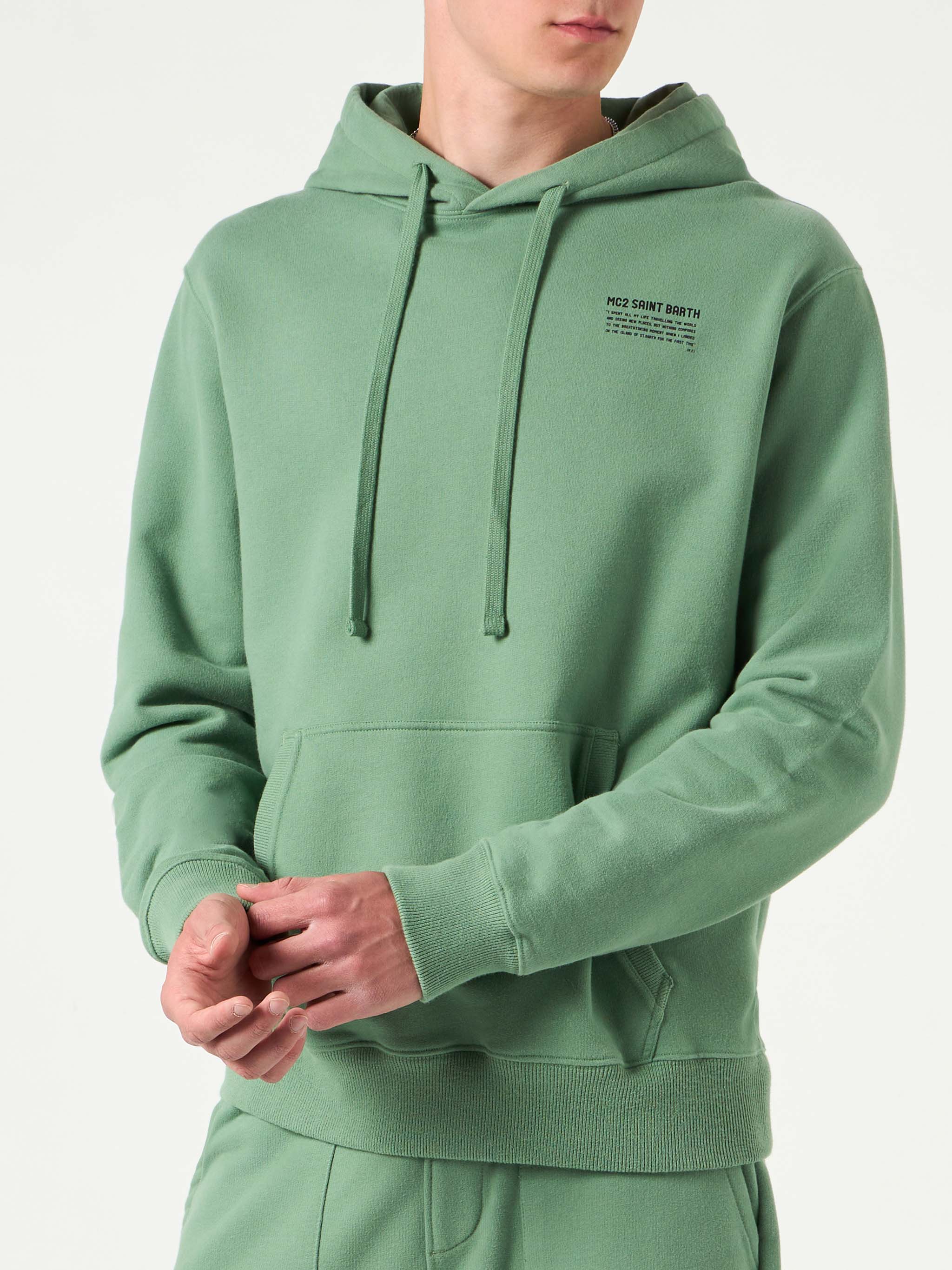 Legergroene hoodie | PANTONE® SPECIALE EDITIE