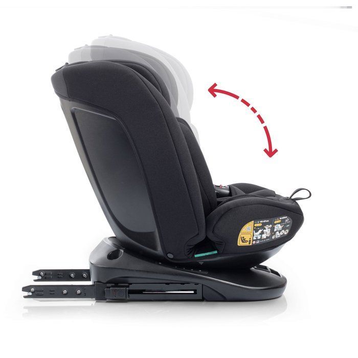 Bilbarnstol - BABYAUTO - Garaia Vivitta - Grupp 0/1/2/3 - 40/150 cm - Isofix + Top Tether - Vridbar - Liggbar - Svart
