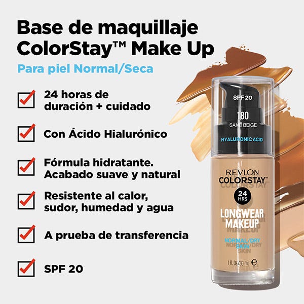 Machiaj Colorstay pentru ten normal/uscat