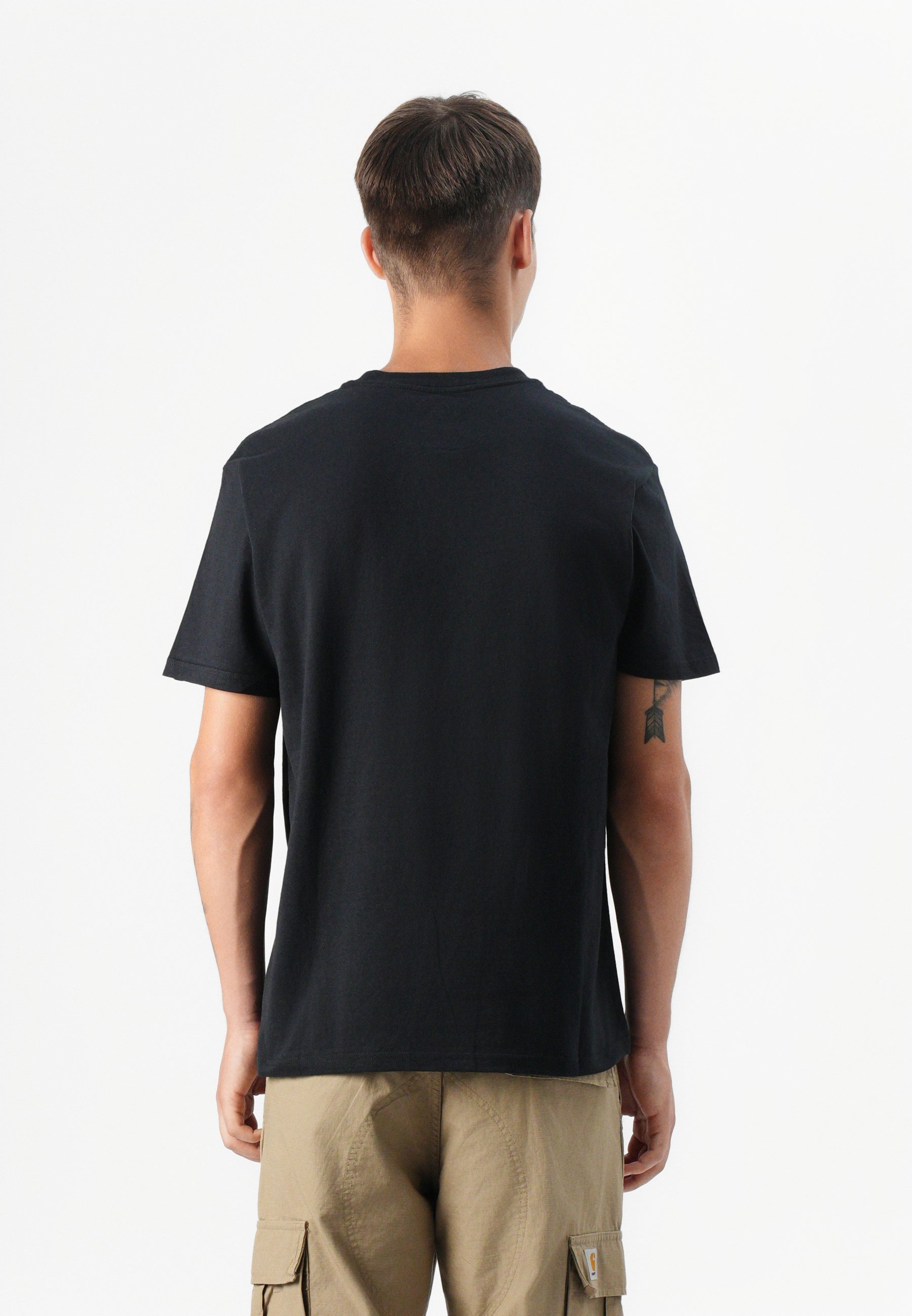 T-shirt con logo Quiksilver EV COMP - stampa nera