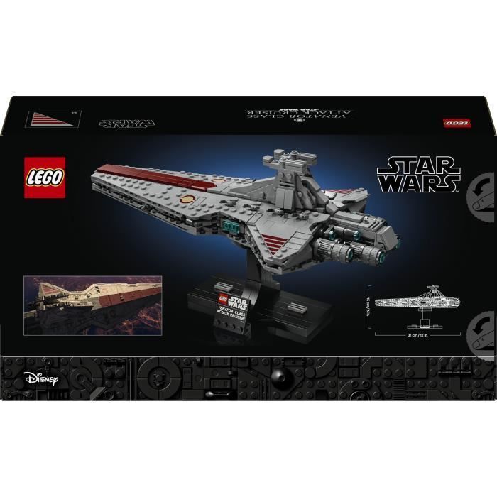 LEGO Star Wars 75441 Le Croiseur d’Assaut de Classe Venator - Set pour Adulte - Vaisseau