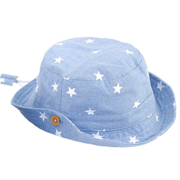 Gorro FUNMOON para niño, gorro de verano para el sol, gorro de playa para bebé, gorro de pescador ajustable para exteriores - 686212