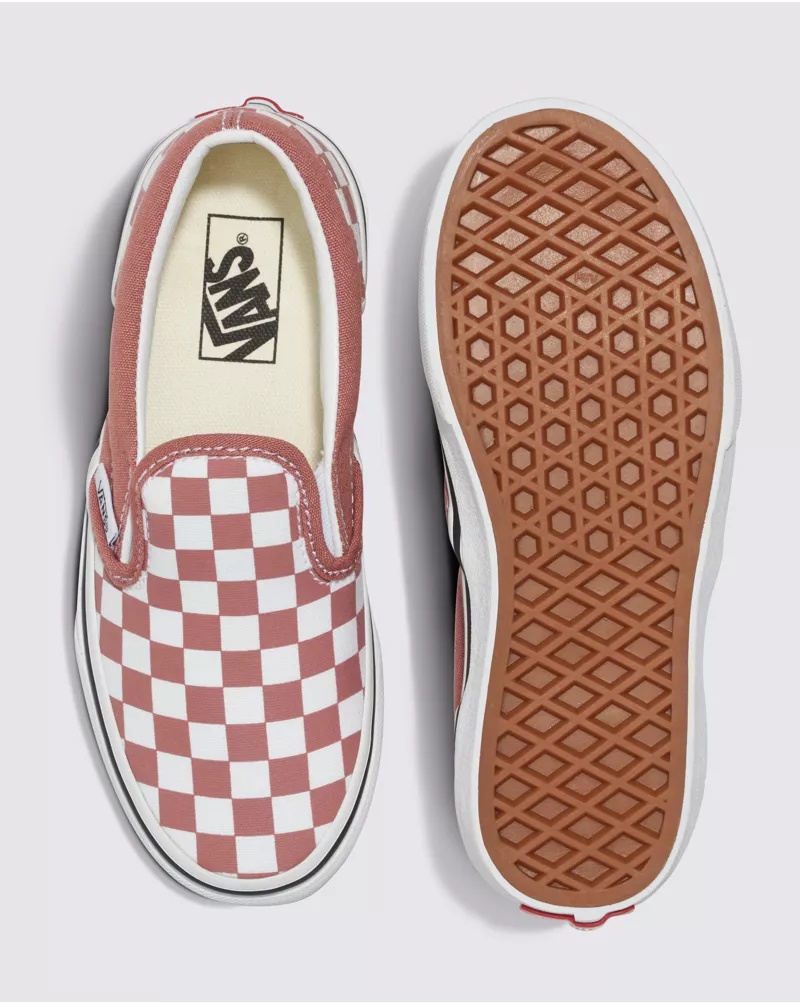 Kids Classic Slip-On Checkerboard Shoe