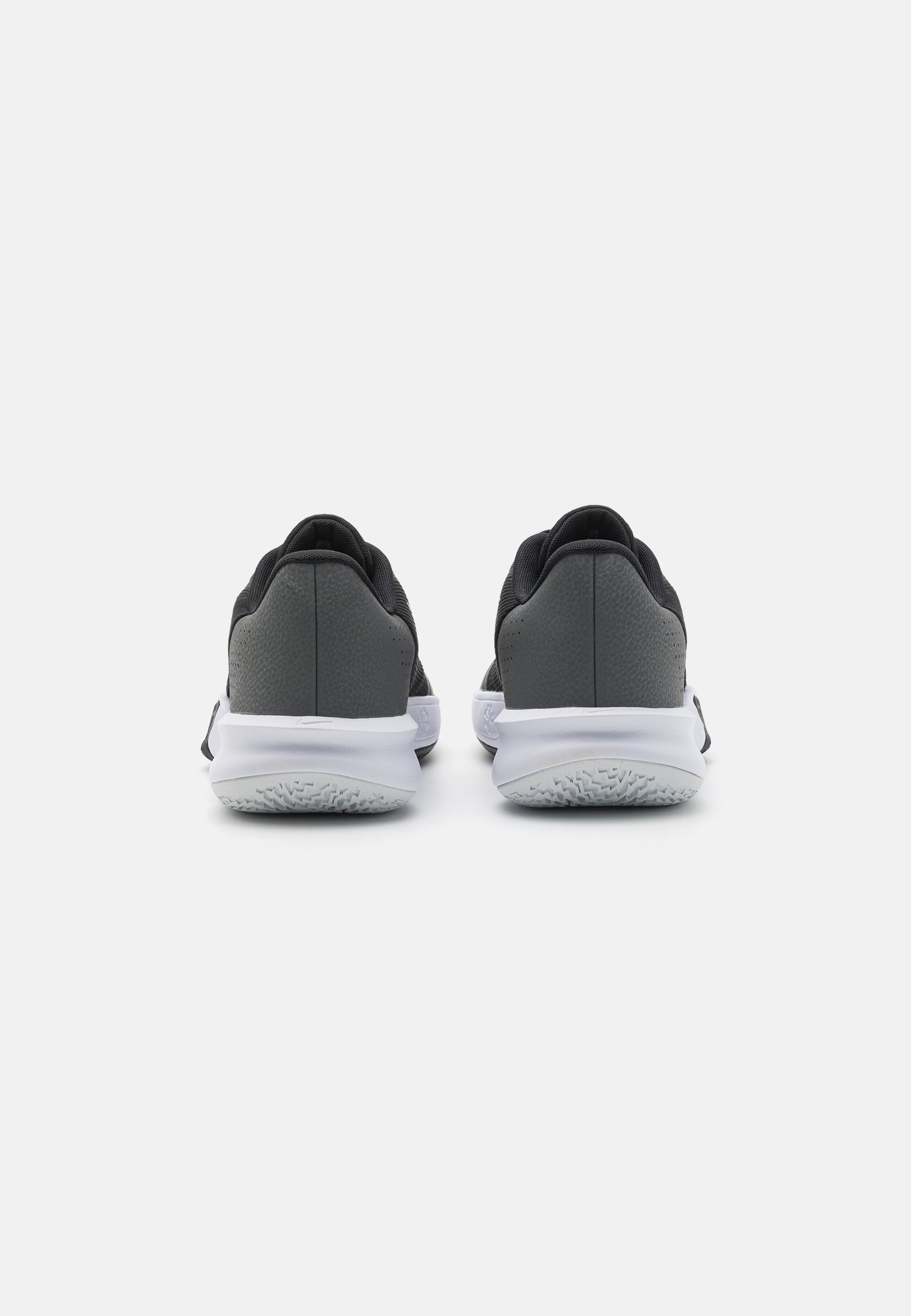 Nike Performance PRECISION 7 - Basketbalschoenen - zwart/wit/ijzergrijs/rookgrijs