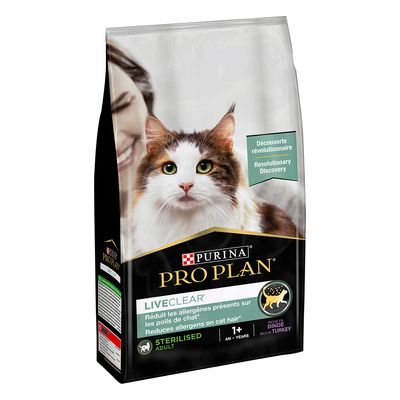 Purina Pro Plan LiveClear Sterilised Adult - Tyrkia