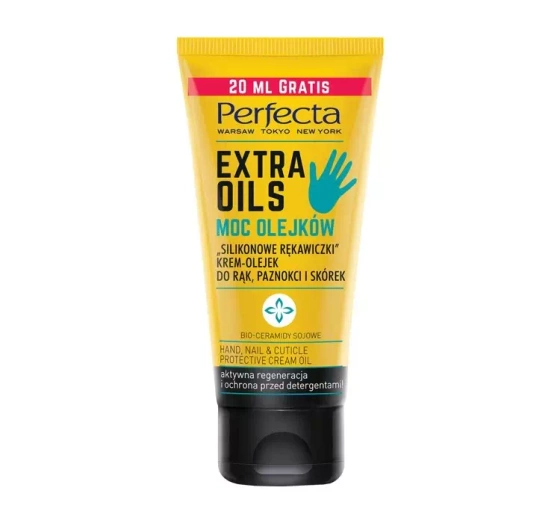 PERFECTA EXTRA OILS MOC OLEJKÓW KREM DO RĄK SUCHYCH  
