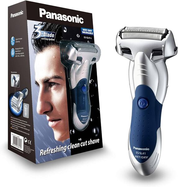 Panasonic ES-SL41 våt og tørr elektrisk barbermaskin med 3 blader for menn | Gaver til pappa | Superdrug