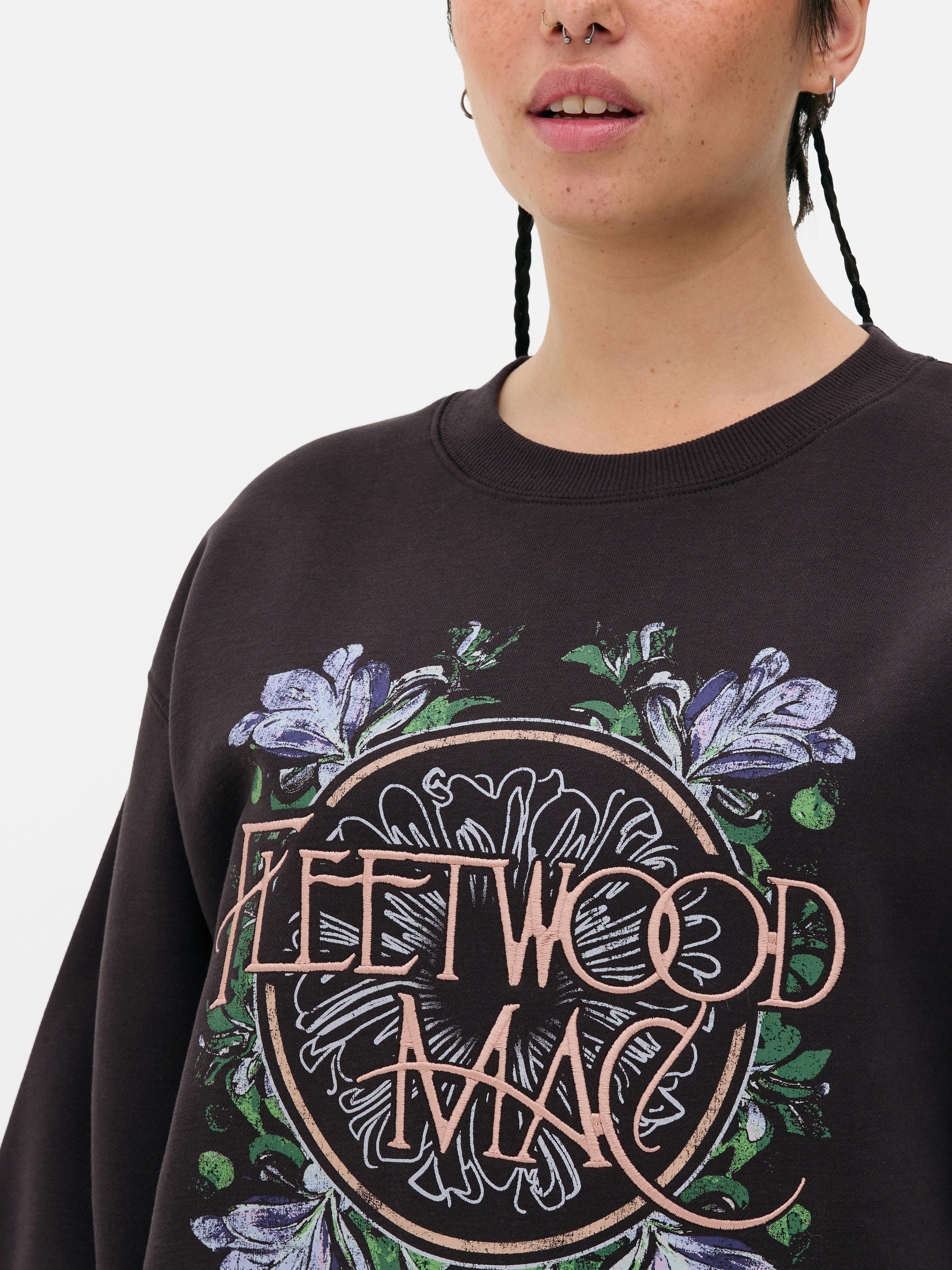 Hanorac Fleetwood Mac supradimensionat. Cu acest hanorac Fleetwood Mac supradimensionat, vei fura spectacolul.