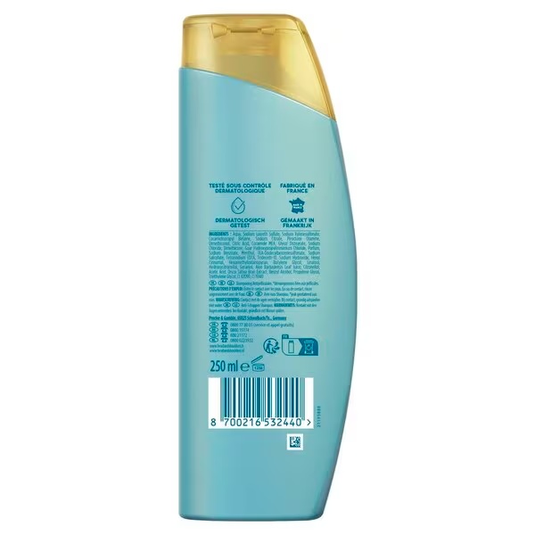 DermaXPro znamke Head & Shoulders pomirja šampon proti prhljaju<br>250 ml