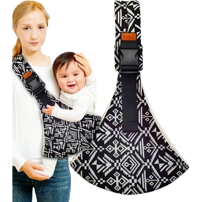 2024 Uusi kantoreppu vastasyntyneille ja taaperoille, ergonominen olkakantoreppu (Bonsai Multico Baby Sling)