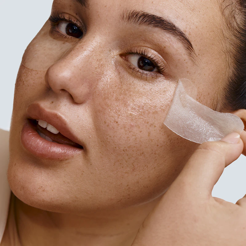 Garnier Textil Masks Cryo Jelly očná maska s chladivým účinkom