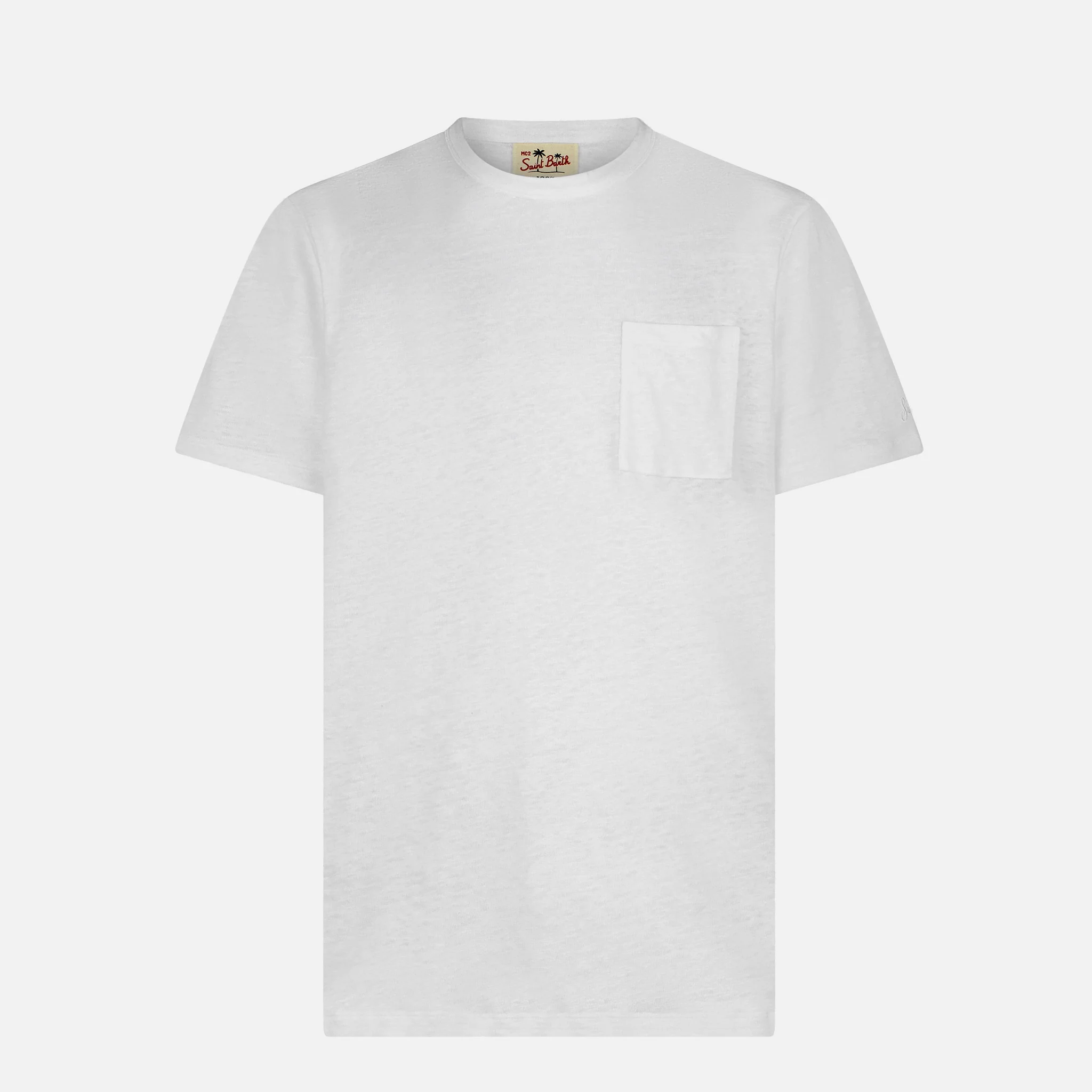 Heren T-shirt van linnenjersey