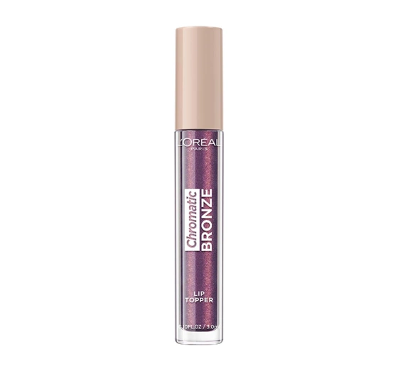 L'Oréal Paris Chromatic Bronze Lip Topper błyszczyk do ust 03 Purple Fizz 3 ml