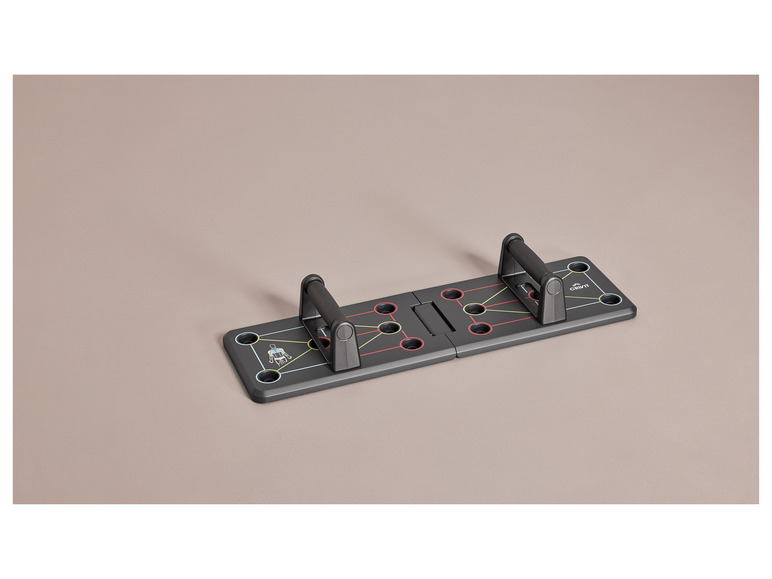 CRIVIT Prancha para flexões / Rolo de exercícios, com pegas ergonómicas