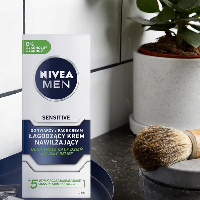 Nivea Men Extra Soothing Krem nawilżający do twarzy