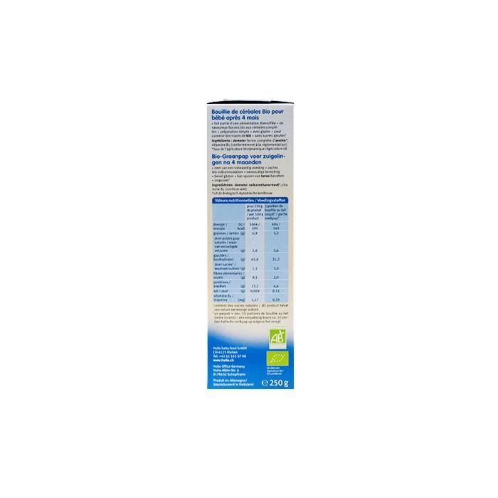 Holle Bio-Haferbrei +4m 250g
