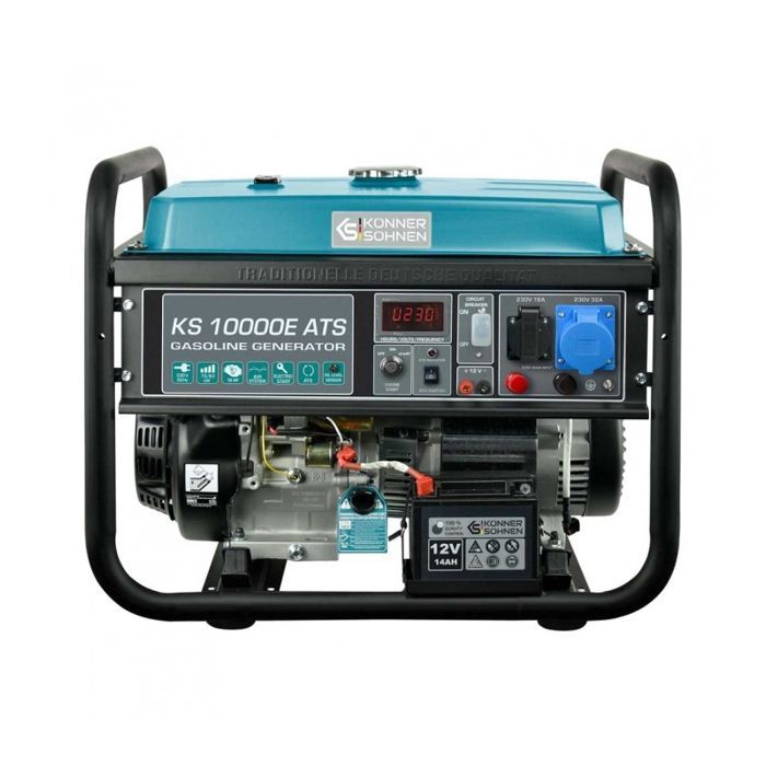 Groupe électrogène - Konner & Sohnen - KS10000E-ATS - 8KW - Thermique - Manuel