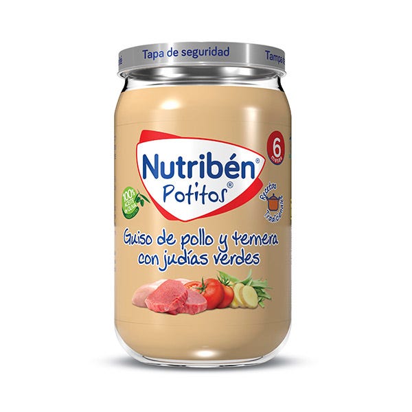 Kuřecí a hovězí guláš Potito se zelenými fazolkami | 235g