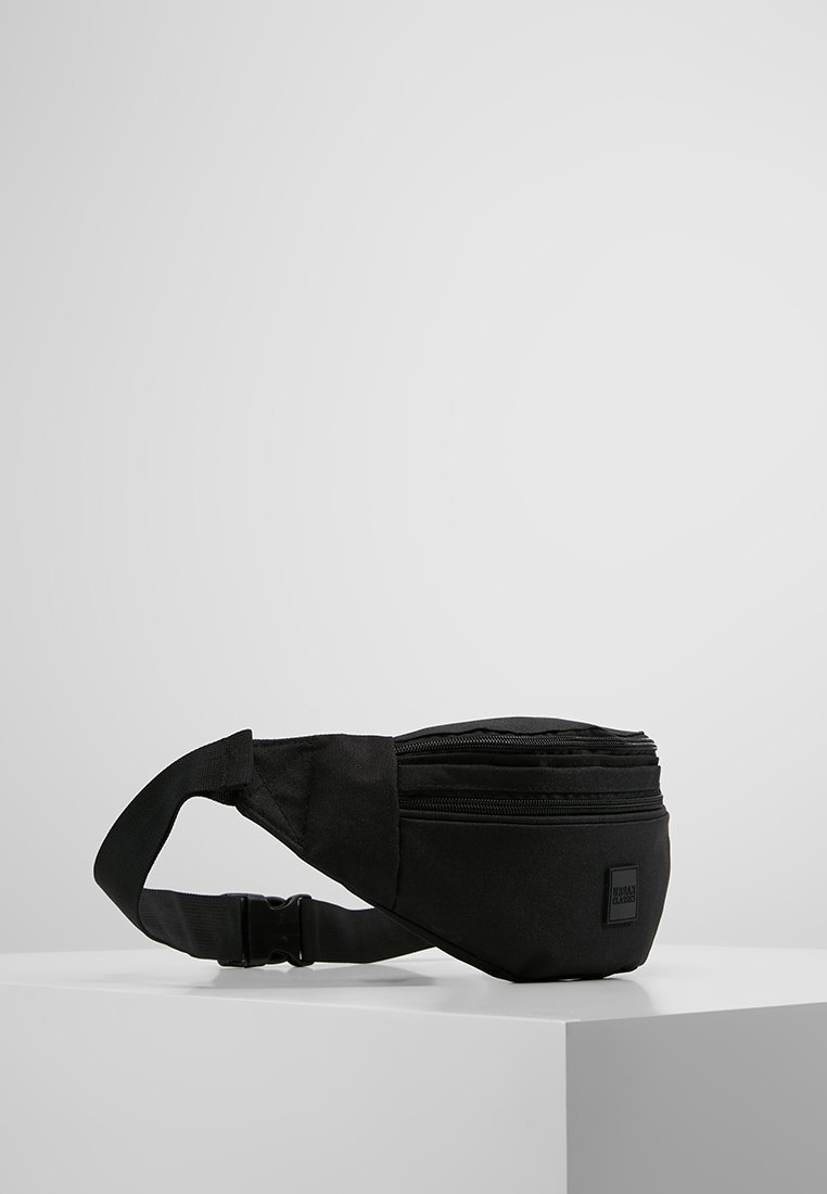 Urban Classics DOUBLE-ZIP SHOULDER BAG - Rumpetaske - black