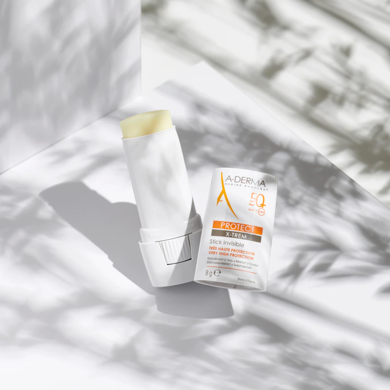 A-Derma Protect X-Trem Bastão Invisível Protetor para Áreas Sensíveis FPS 50+